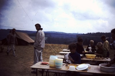 1964 3 John Rignall and boys